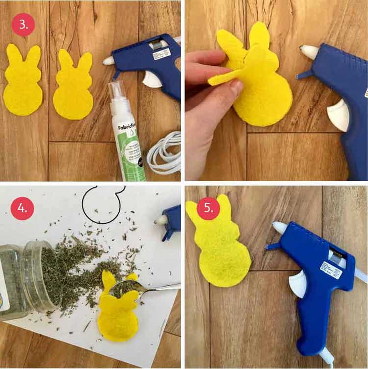 24Petwatch Crafty cuddles DIY no sew catnip bunnies for your