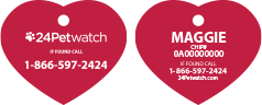 24petwatch tags clearance